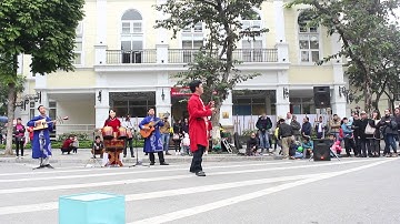 Tình yêu màu nắng phiên bản đàn nhị trên phố đi bộ của thầy giáo I #ĐồCâuCáGiáRẻ