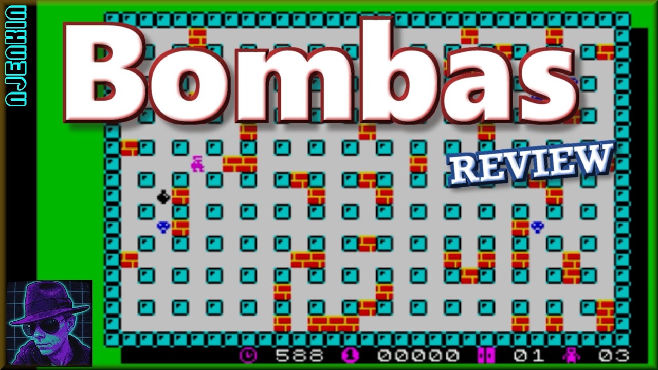 Bombas : Homebrew from 2025 - on the ZX Spectrum 48K !! with