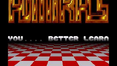 Amiga Intro : A Mongerful Smile source-code Intro / Admirals (1991) (HD 50 fps)