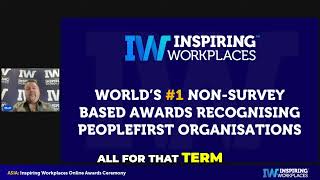 Transforming the World of Work with Inspiring Workplaces Awards