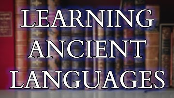 Tips and Techniques for Learning Ancient Languages on Your Own w/@polyMATHY_Luke