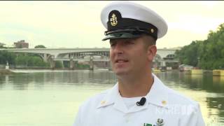 Navy divers honor 35W Bridge victims