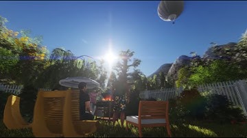 3d визуализация экстерьера загородного дома (3d visualization exterior)