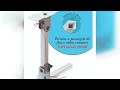 Resenha: Suporte Projetor Datashow De Teto Universal + Extensor 20cm Branco