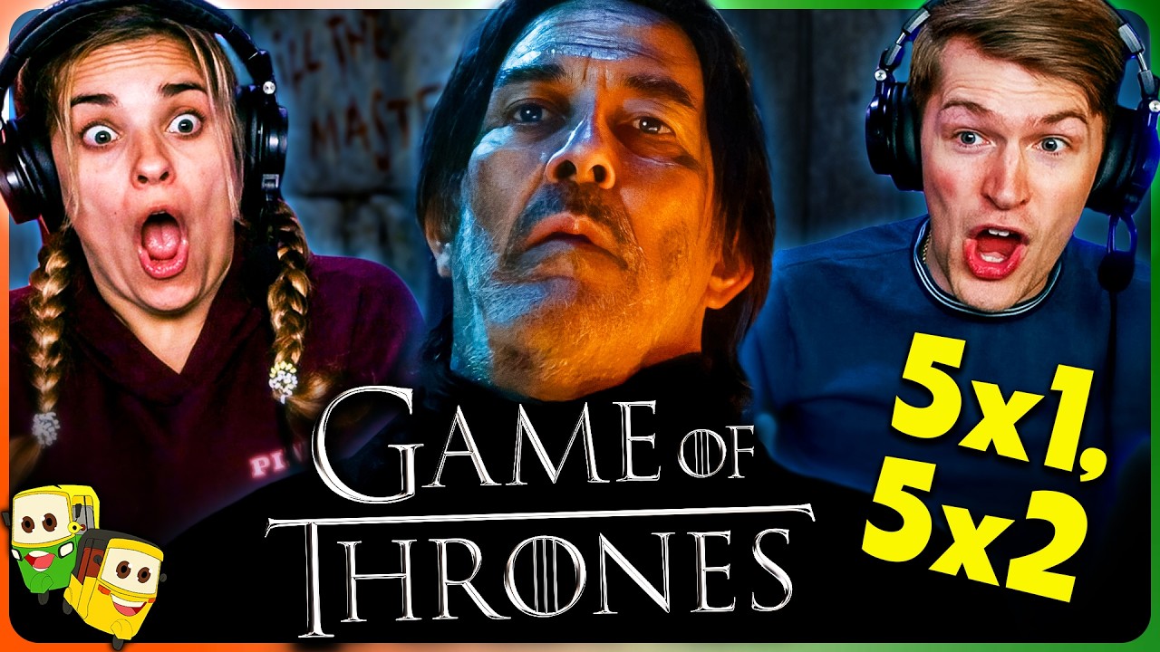 GAME OF THRONES 5x1 & 5x2 Reaction! | First Time Watch! | Peter Dinklage | Lena Headey