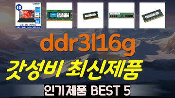 ddr3l16g 추천, 갓성비 최신제품 가성비 TOP5