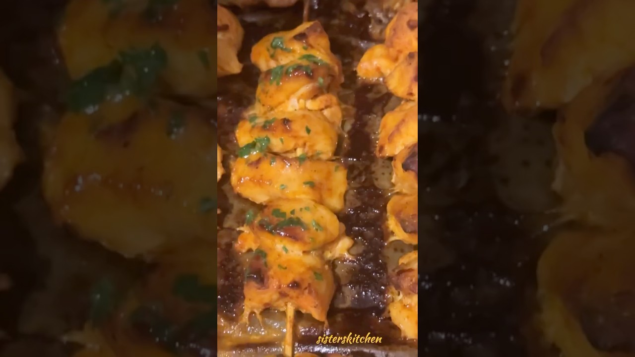 Evde pratik tavuk şiş 😋🍗 #kolaytarifler #food #pratiktarifler #food #yemektarifleri #shorts