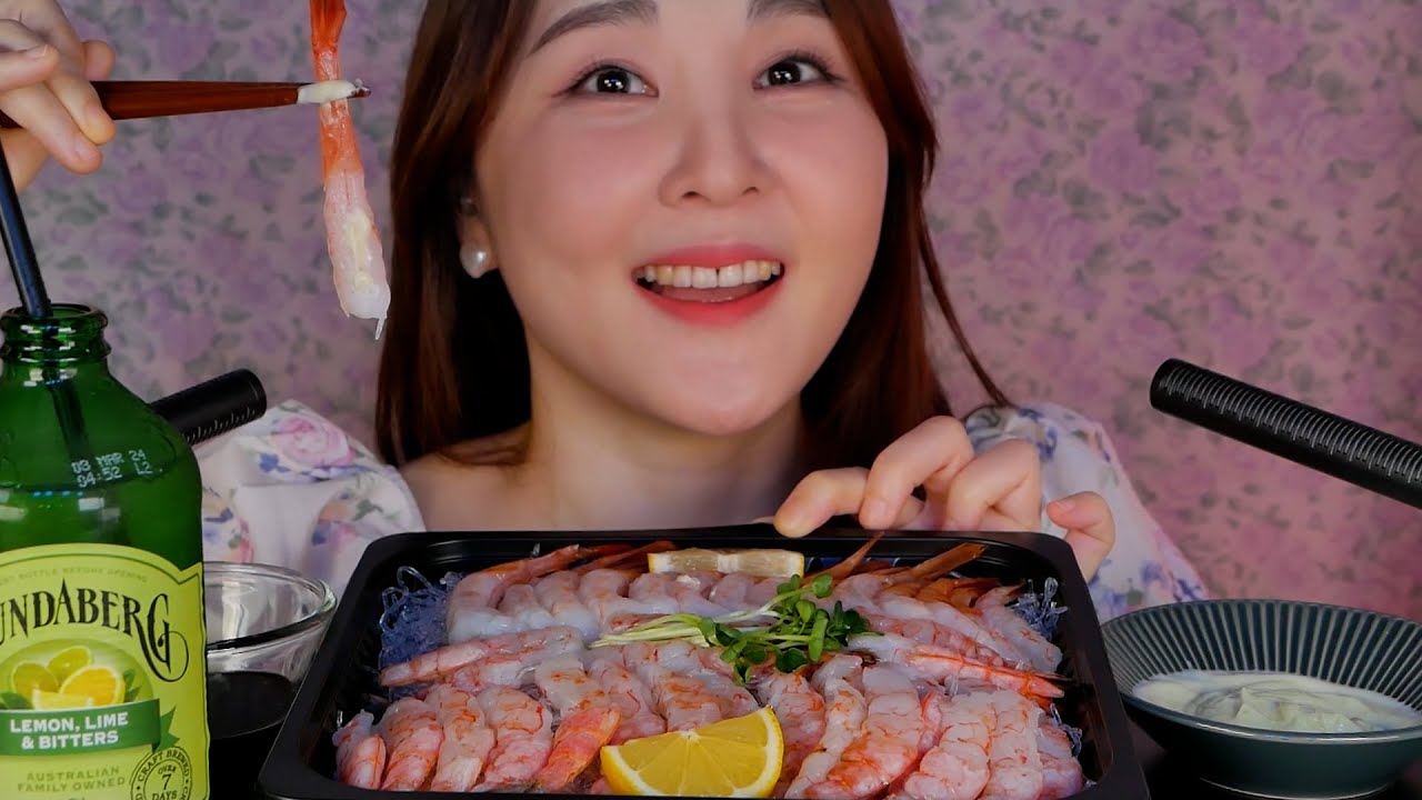🦐여수달마새우회, 단새우회_수다+이팅ASMR_여러분은 나의 오랜 친구예요. 그러나