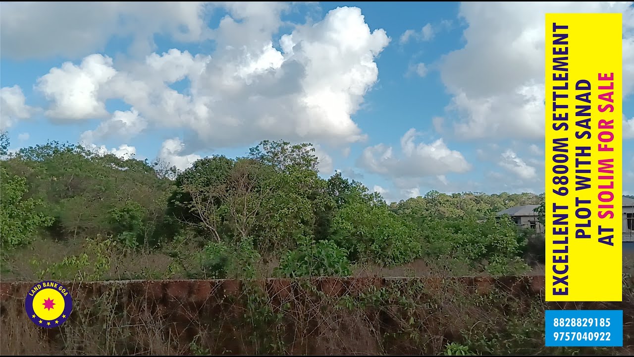 Premium 6789M Settlement Land with Sanad in SiolimNorth Goa fror Sale
