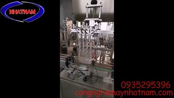 Máy chiết rót 4 vòi tự động