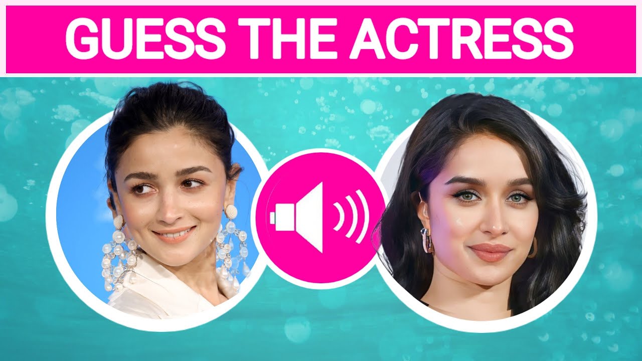 Guess the  actress by voice #challenge