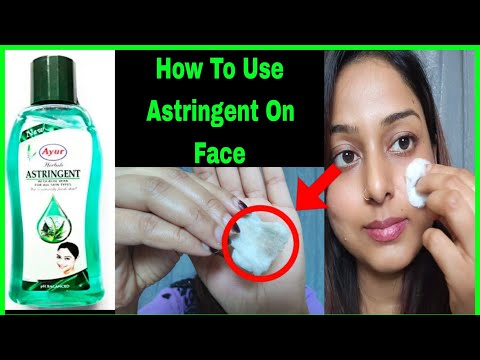 #Ayur 🧪 Astringent For Face || Ayur Astringent Toner Review || acne prone skin #skfashionlifestyle