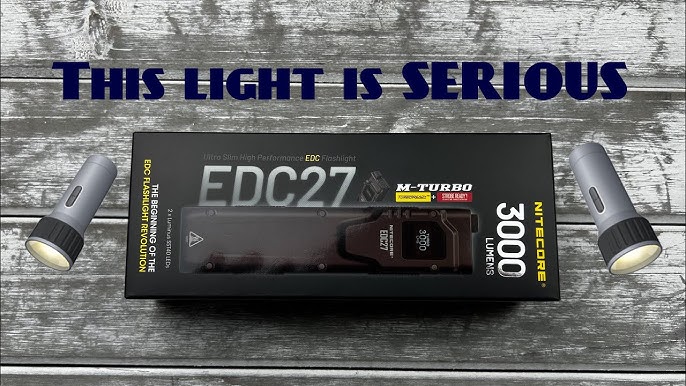 Nitecore EDC27 Ultra Slim LED Torch: Hands-on 