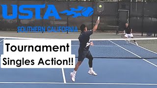 2024 Dunlop Top Gun Championships 4.0 Singles: Round of 16 screenshot 2