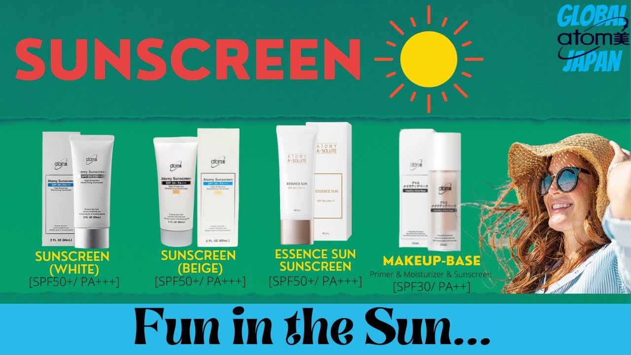 ATOMY PRODUCT INFO || SUNSCREEN SPF 50+ PA+++ ||
