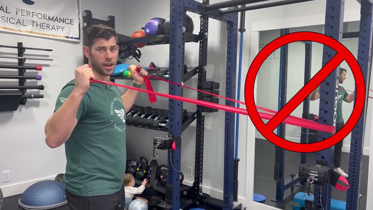 Best shoulder Exercise - Standing W's