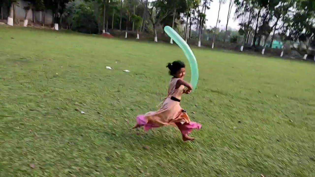 Miniature Outdoor fun with Roket Balloon and learn colors Episode-70