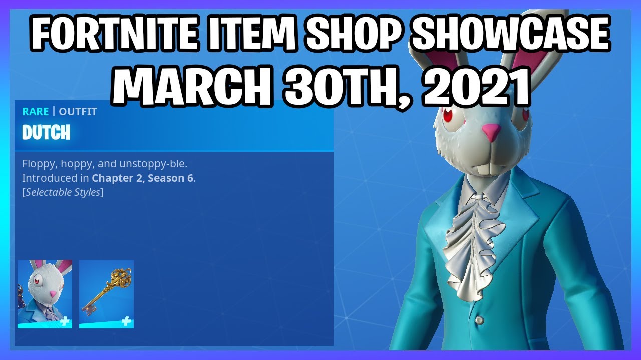 Fortnite Item Shop *NEW* DUTCH SKIN SET! [March 30th, 2021] (Fortnite ...