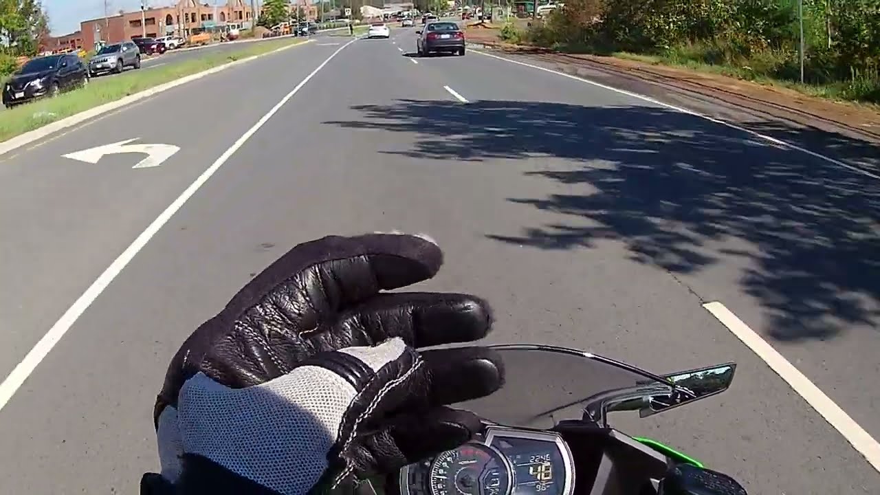 2022 Ninja 400 KRT Saturday morning ride