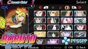 Naruto Shippuden: Ultimate Ninja Heroes 3 Road To Boruto MOD (PPSSPP) | YNTT Episode 221