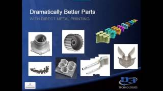 D3 TECHNOLOGIES - Direct Metal 3D Printing with 3D Systems Webcast