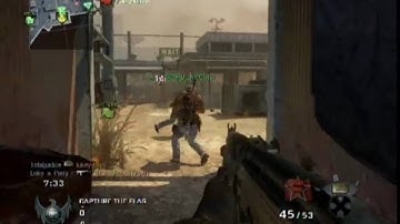 CoD Black Ops - Playing The Objective - CTF