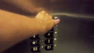 SPOOKY! OTIS Series M2 North Elevator at Parking Structure 6 Santa Monica, CA