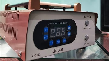 Unboxing video of Liulon SP-999 Separator