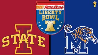 Iowa State Cyclones vs Memphis Tigers Prediction | AutoZone Liberty Bowl | 12/29/23