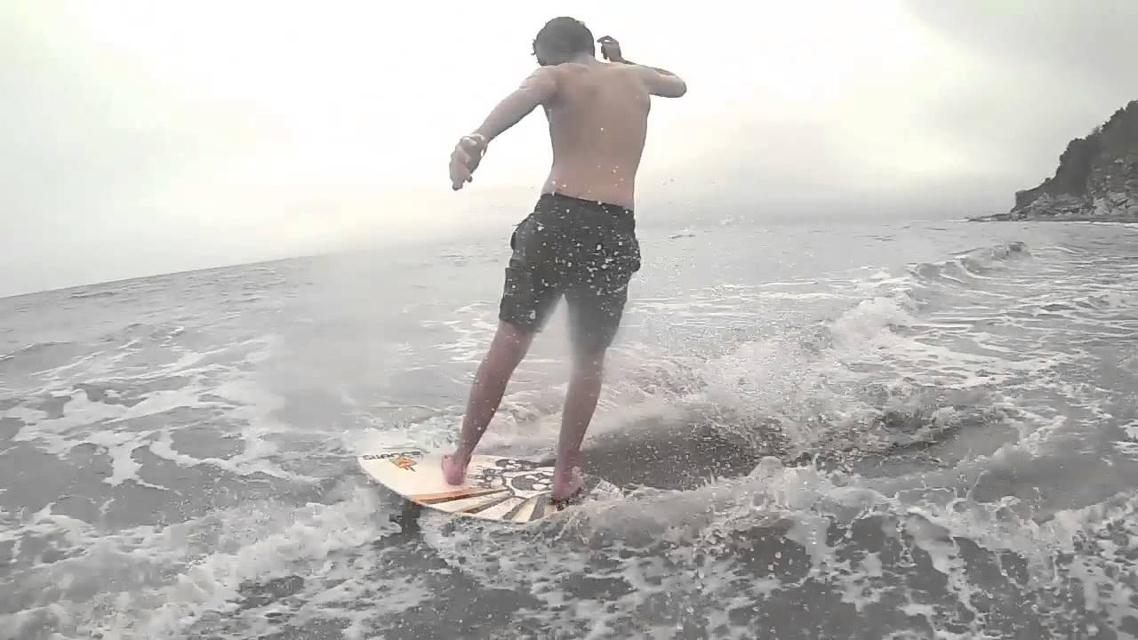 Skimboarding Cornwall YouTube