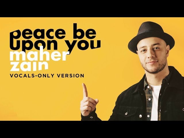 Maher Zain - Peace Be Upon You (Vocals Only) | ماهر زين - عليك صلى الله | بدون موسيقى | Audio class=