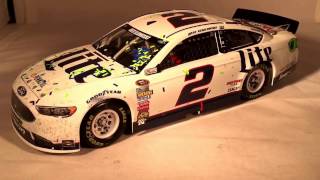 Review: 2016 Brad Keselowski #2 Miller Lite Beer Talladega Win Ford 1/24 NASCAR Diecast