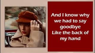 BETTER MAN - Taylor Swift (Taylor’s Version) (From The Vault) (lyrics)