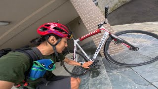 FIXED GEAR | POV BIKE DELIVERIES ON MY PINARELLO TRACK BIKE + (Social Ride) PART 2