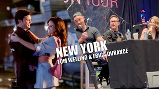SMALLVILLE || Tom Welling shares a story about him & Erica Durance in New York
