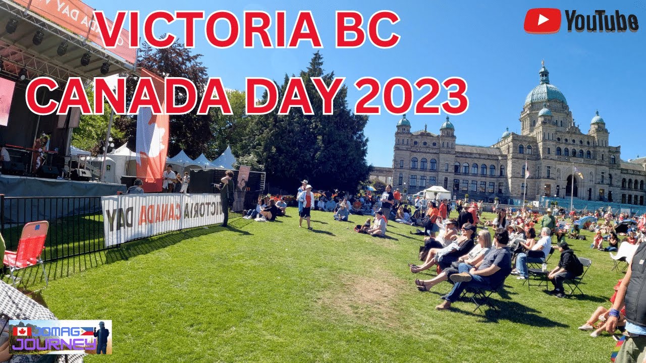 VICTORIA BC CANADA DAY 2023 CELEBRATIONS. YouTube