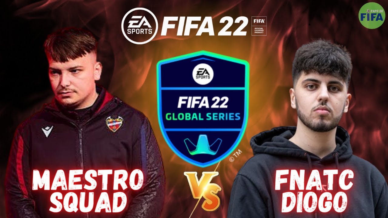 MAESTRO SQUAD VS FNATC DIOGO - FIFA 22 GLOBAL SERIES QUALIFY | PRÓ VS PRÓ
