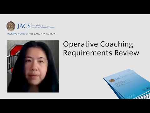 Operative Coaching Requirements Review