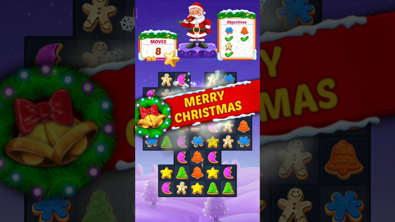 [Android] Christmas Cookie - Santa Claus's Match 3 Adventure - RV ...