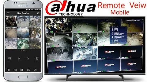 How to Access Dahua CCTV cameras in Mobile application |gdmss Plus