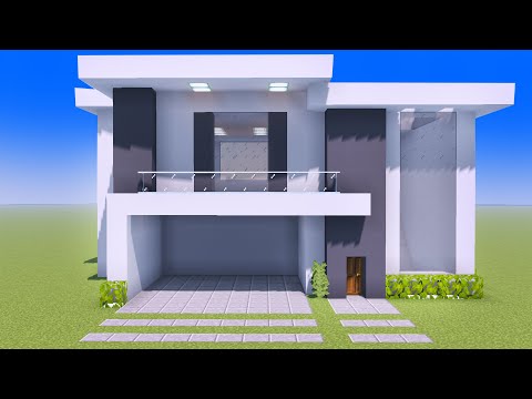 Minecraft: Construindo uma Casa Moderna no Survival 