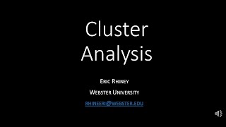 Cluster Analysis Excel Tutorial