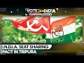 India elections 2024 india alliance seat sharing pact in tripura  wion news