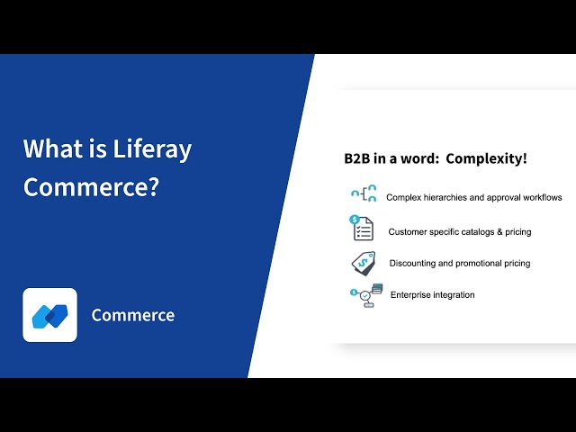 What is Liferay Commerce?