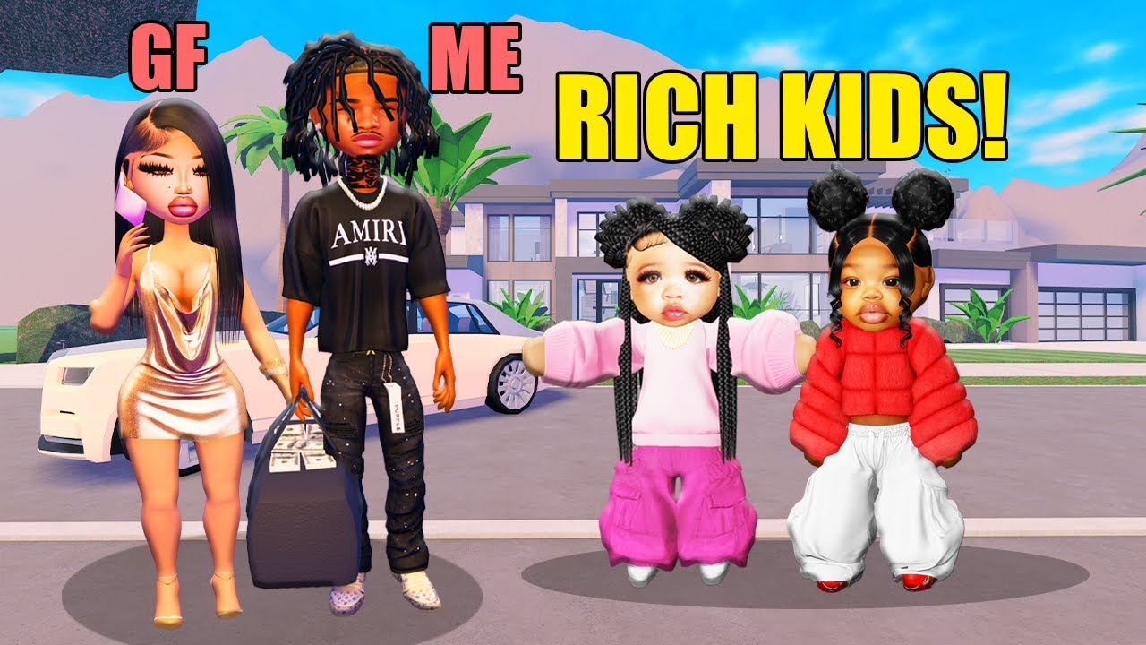 We Made The MOST REALISTIC RICH FAMILY In BERRY AVENUE RP... We Had RICH KIDS!!