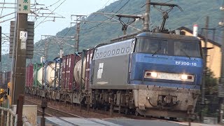 【4K】JR山陽本線　EF200-18号機牽引　2081レ貨物列車
