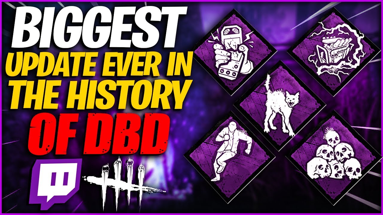BIGGEST Update in Dead by Daylight | DBD 40 PERK Changes, Survivor ...