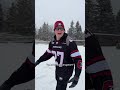 REDBLACKS Peter Adjey and Geno Lewis skating together