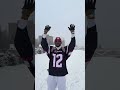 REDBLACKS Peter Adjey and Geno Lewis skating together
