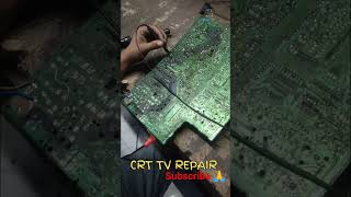 Old Is Gold Crt Tv Repair #shorts